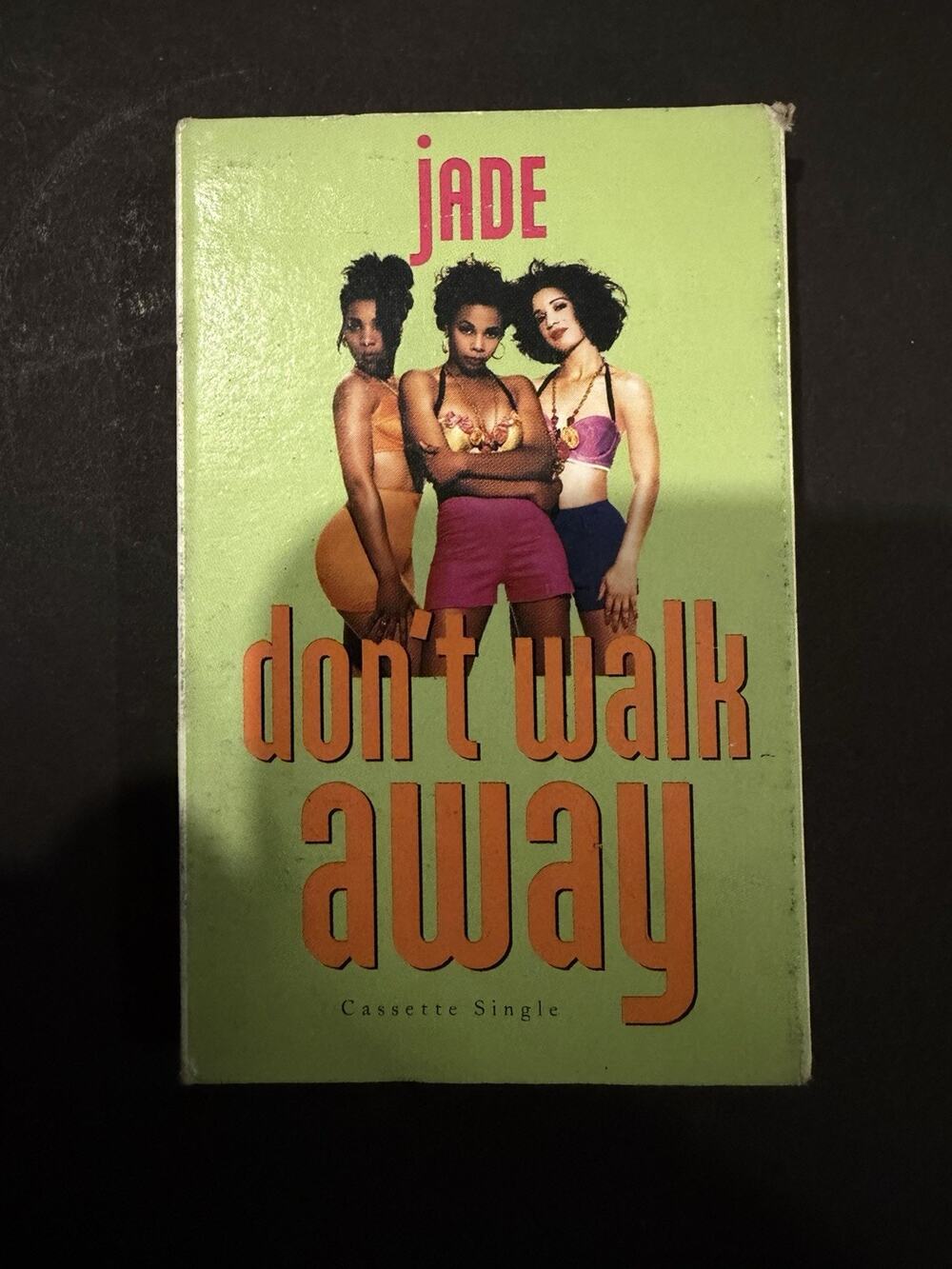 Vintage Jade Don't Walk Away Tape Cassette Single 1992 R&B